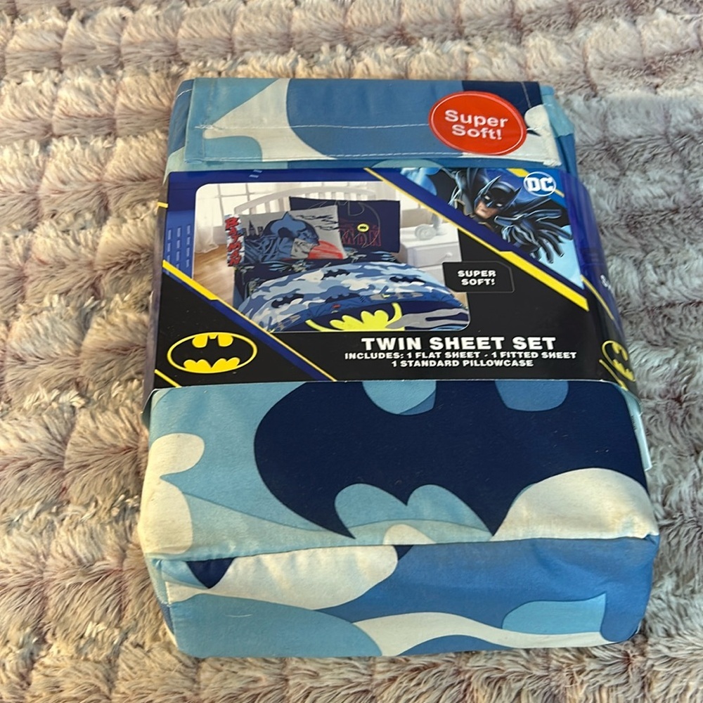 BATMAN twin sheets Set